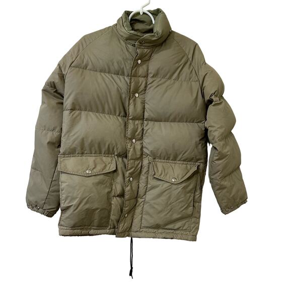 Pacific Trail Vtg Mens Size Medium Tan 100% Down Puffer Jacket Gorpcore Outdoors - Picture 1 of 8